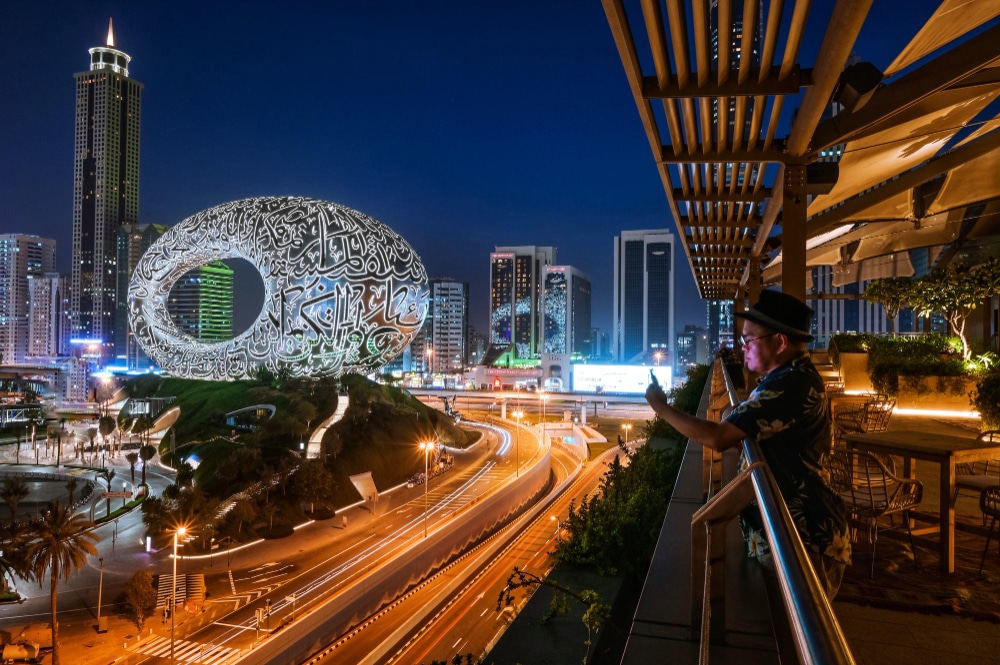 13947278 Singapur - panorama miasta