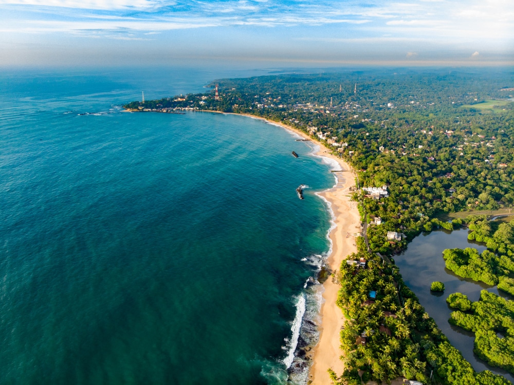 Sri Lanka - panorama morska