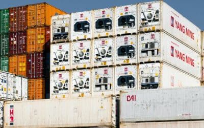 Refrigerated containers in maritime transport. How are they used in the safe transport of food?