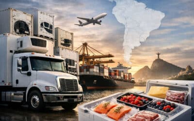 Co&nbsp;przewozi się w&nbsp;chłodni do&nbsp;Ameryki Południowej? – Główne produkty i&nbsp;ich wymagania