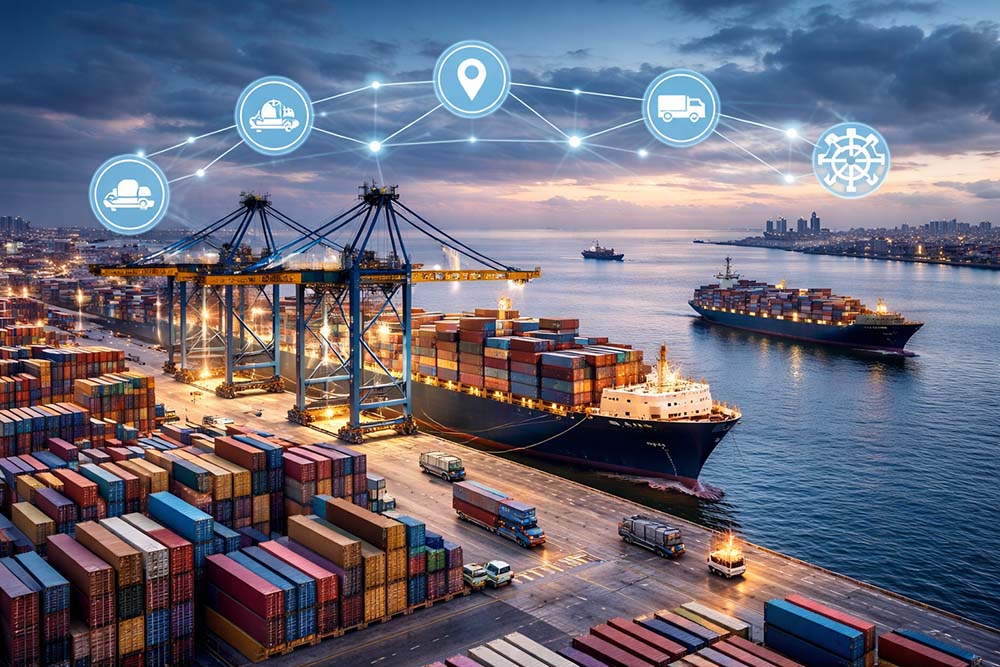 Automatyzacja operacji spedycyjnych – roboty, IoT i inteligentne systemy magazynowe