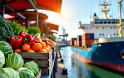 Transport kontenerowy w&nbsp;branży spożywczej, fundament międzynarodowego handlu. Jak wybrać odpowiedni typ kontenera do&nbsp;transportu żywności?